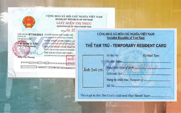 Detailed information about the Vietnam temporary residence card