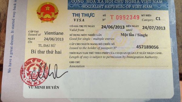 Frequent reasons for entry denial to Vietnam