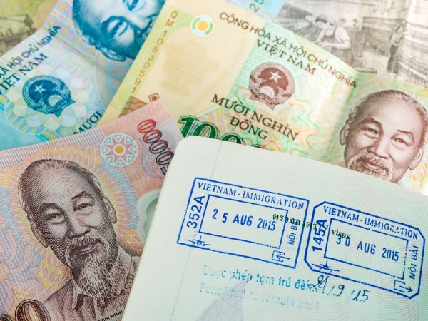 Vietnam visa fees depend on visa type