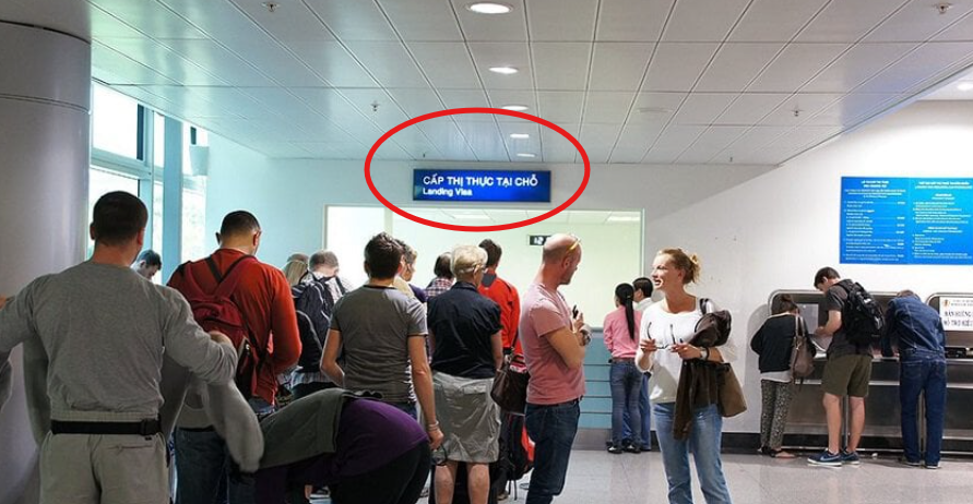 landing visa counter