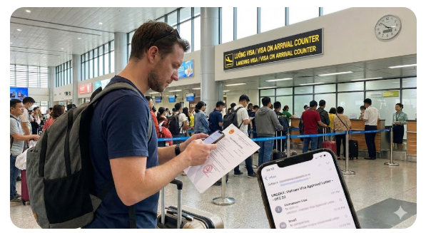 urgent vietnam visa on arrival letter