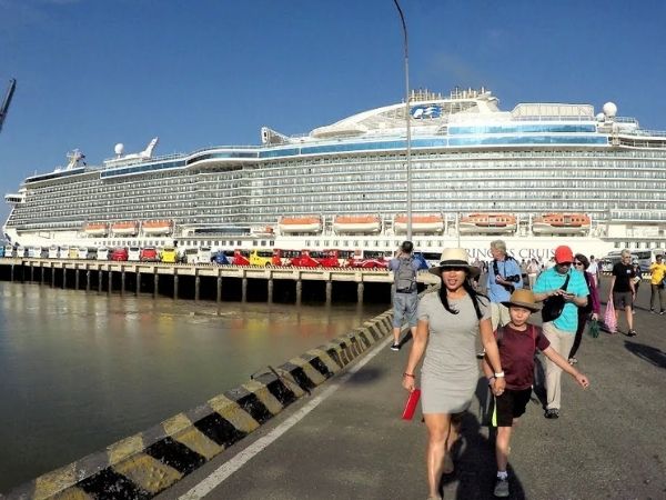 Phu My port location and cruise docking area
