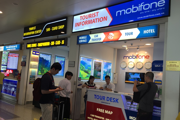 A MobiFone tourist SIM offers reliable connectivity in major cities